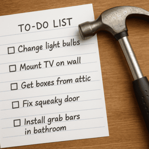 Handyman To do list
